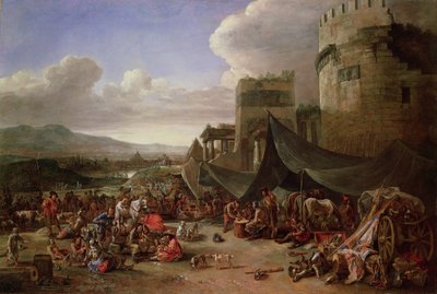 Le Sac de Rome en 1527 - Johannes Lingelbach